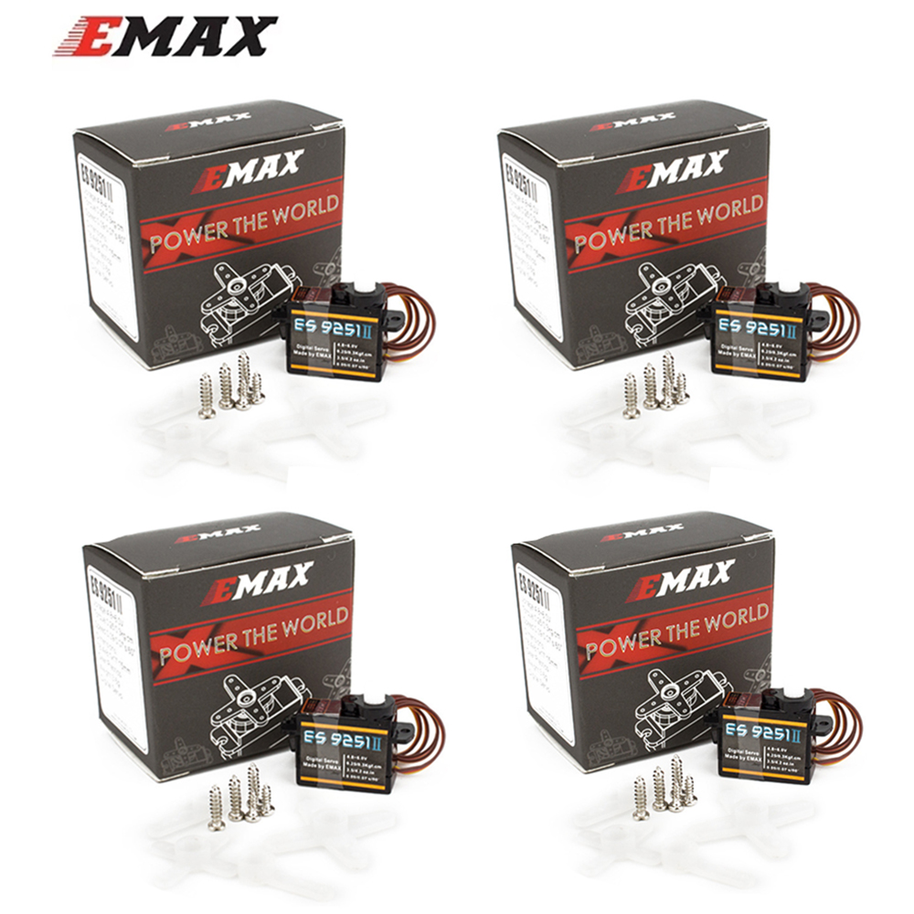 Rc Helicopter Servo - EMAX ES9251II ES9251 4g Micro Digitale