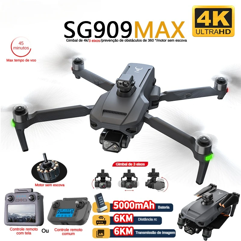 Rc Helicopter Case - ZLL SG909 SG909MAX Professionele drone met