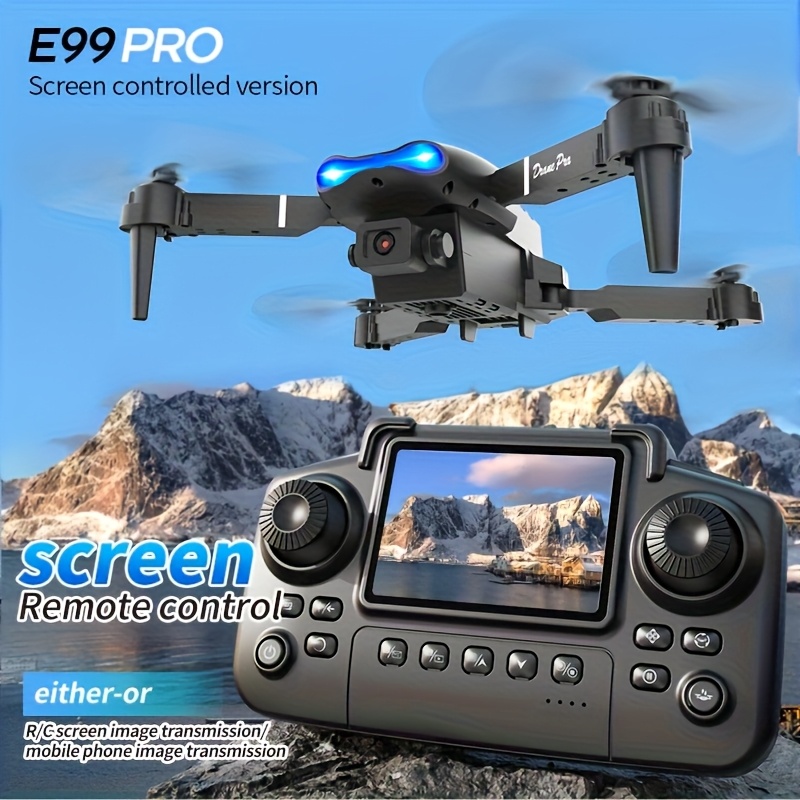 E99 PRO MAX: opvouwbare drone  - Rc Helicopter Case recensie en prijs