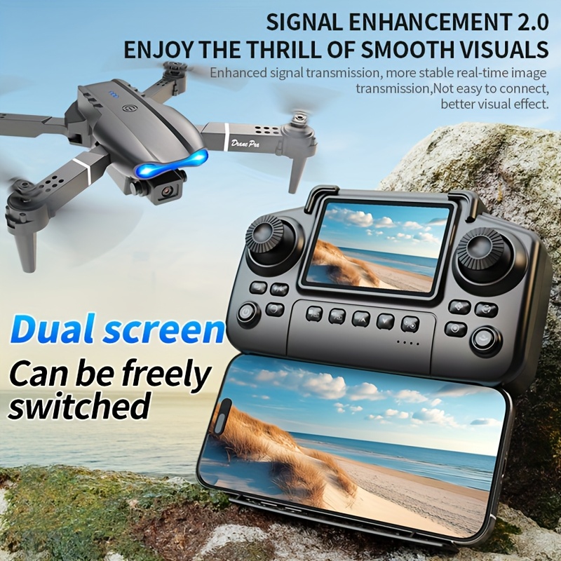 E99 PRO MAX: opvouwbare drone  - Rc Helicopter Case recensie en prijs
