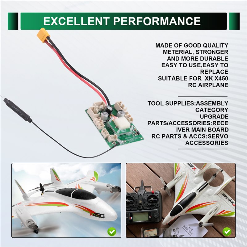 B78B-ontvanger, hoofdprintplaa - Rc Helicopter Servo recensie en prijs