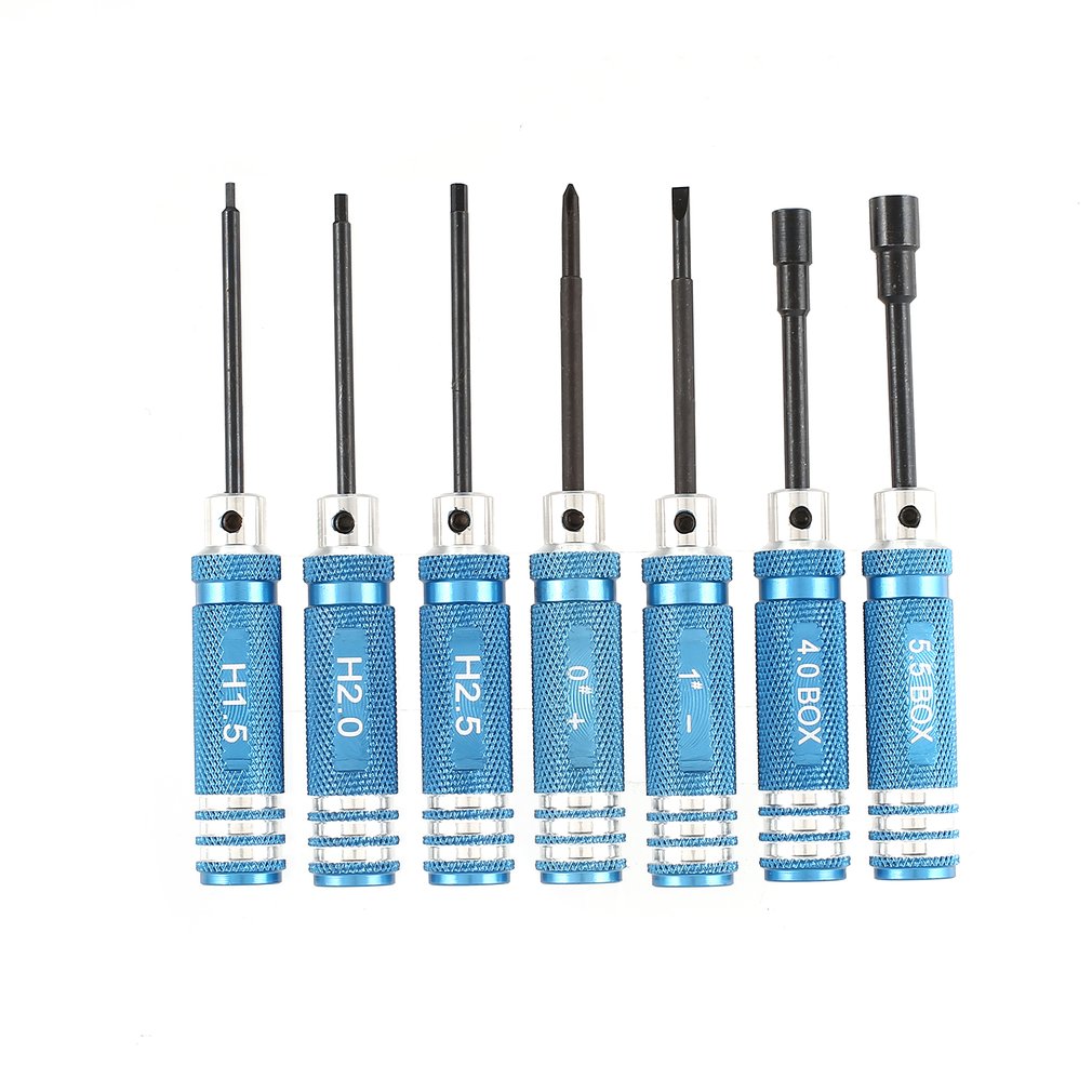 YSIDO 7 Stuks 1.5 2.0 2.5mm He - Rc Helicopter Tool Kit recensie en prijs
